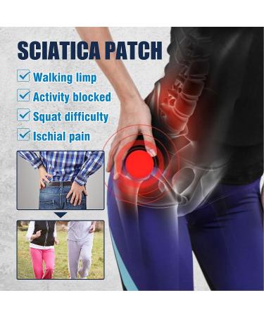 12pcs Sciatica Pain Relief Patches | Plant Extract | Knee Joint Soreness | Men & Women - Buy Online on SooperMarket.com