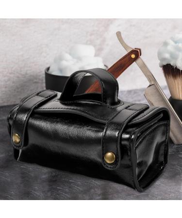 Beavorty Reise Storage Pocket for Men | Razor Accessories Protection Case | Travel Leather Shaving Kit - Buy Online on SooperMarket.com