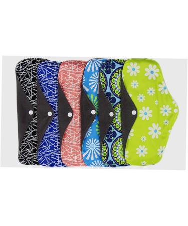 Reusable Bamboo Charcoal Cotton Mama Pads - Washable Cloth Menstrual Napkin - M12 Portable Towel - Eco-Friendly & Absorbent - 1 Count - Buy Online on SooperMarket.com