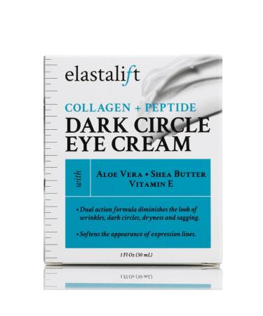 Elastalift Dark Circle Under Eye Treatment Cream | Brightening & Firming Collagen Eye Cream with Peptides & Vitamin E | Reduce Dark Circles & Puffiness | 1 Fl Oz - Buy Online on SooperMarket.com