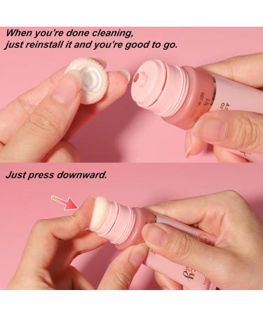 Velvet Liquid Blush - Applicator Detachable Matte Face Blush - Portable Blush Stick with Cushion Applicator for Home Gathering Dating Working Traveling Acime 01 - Buy Online on SooperMarket.com