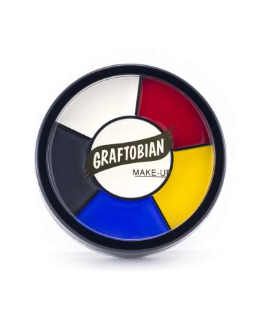 Graftobian Professional Makeup Clown Wheel 1 Ounce