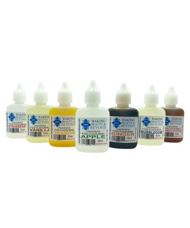 Baking Beauty and Beyond Concentrated Food Flavouring Oil - Dozen of Professional Quality Food Grade Flavouring Oil for Candy Making Baking Cooking Lip Balm and Lip Gloss - Pomegranate (30ml)