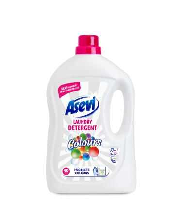Asevi Laundry Detergent Washing Liquid Detergent Laundry Cleanser 2280ML 40 Washes Colours