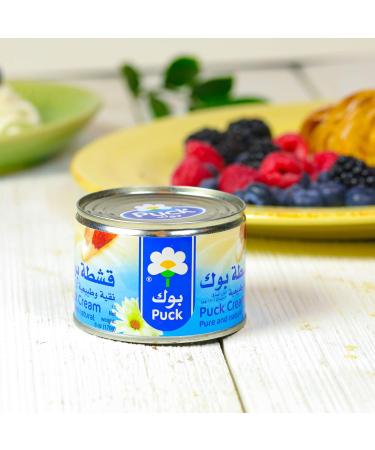 Puck Pure & Natural Cream: Fresh, Creamy, Great for Savory & Sweet Dishes - 6oz (Pack of 3) - Buy Online on SooperMarket.com