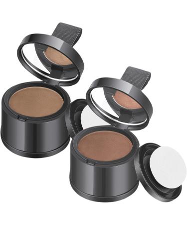 2Pcs Root Touch Up Powder Windproof & Sweatproof Hairline Powder for Women & Wen Natural Stain-Proof Hair Loss Concealer Hairline Powder for Thinning Hairline Coffee & Light Coffee Coffee Light Coffee - Buy Online on SooperMarket.com