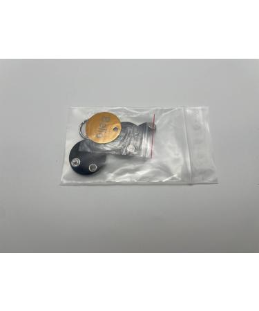 Customizable Dog Brand Pocket with Push Button Engraving | Synthetic Leather | 30mm in Blue Black Red Yellow | Perfect for Tax Brands - Buy Online on SooperMarket.com