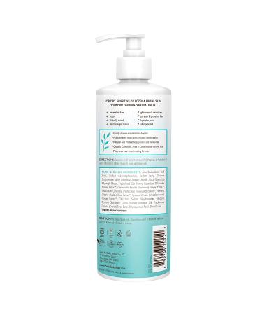 Babo Botanicals Fragrance-Free Hydra Therapy Wash | Sensitive Skin | Organic Calendula & Oat Protein | Vegan & Hypoallergenic - 16 fl. oz. - Buy Online on SooperMarket.com