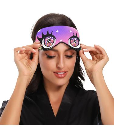 Haskirky Light Blocking Breathable Eye Mask for Deep Sleep - Adjustable Adult Men and Women Travel Mask for Business Trips, Yoga, Meditation - Comfortable and Smooth Office Goodies - Buy Online on SooperMarket.com