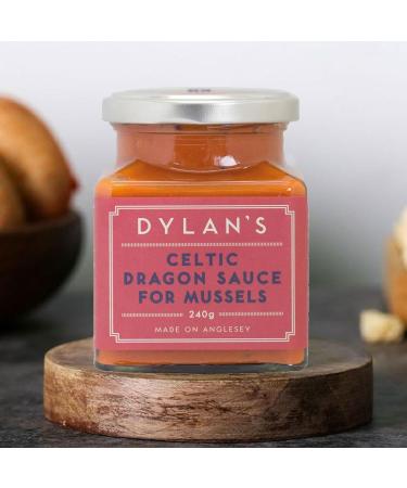 Dylan's Sauce Jar Pick N Mix - Choose From 5 Flavours | Celtic Dragon Piccalilli Pickled Samphire Strawberry Balsamic Preserve Salted Butterscotch-Sauce - Pack of 5 - Buy Online on SooperMarket.com
