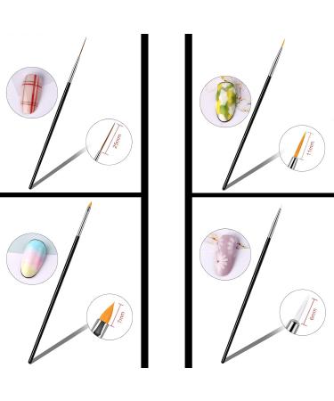 15-Part Multifunctional Painter Brush Set - Watercolor Acrylic & Nail Art Brushes for Detail Painting - Buy Online on SooperMarket.com