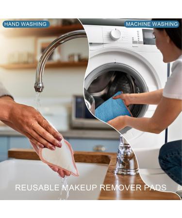 Phogary Microfiber Makeup Towel - Washable Facial Cleaning Cloth - 6 Pack (20x20cm) - Soft Absorbent Blue Cloths for Easy Makeup Removal - Buy Online on SooperMarket.com