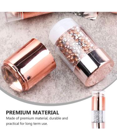 Beavorty 4-Piece Double-Headed Silicone Nail Stamp Set | Clear Manicure Art & DIY Nail Design - Buy Online on SooperMarket.com