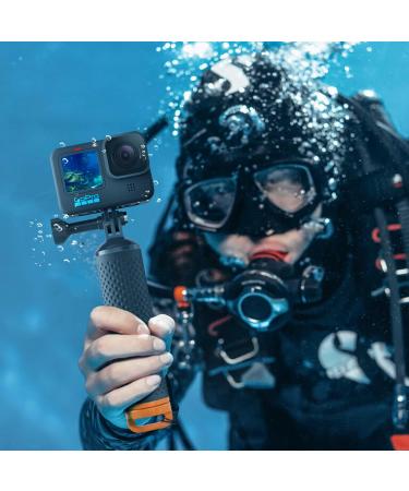 Sametop Floating Hand Grip for GoPro & Action Cameras - Waterproof Handle in Blue - Buy Online on SooperMarket.com