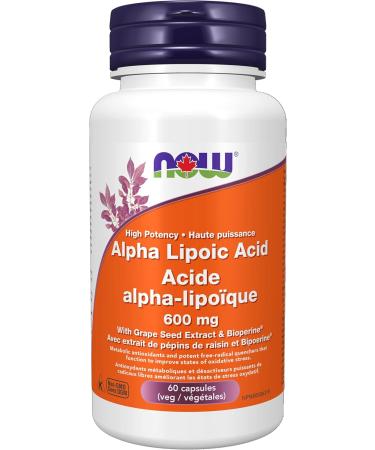 NOW Alpha Lipoic Acid 600mg 60 Veg Capsules & L-Carnitine Double Strength 1000mg 100 Tablets SUPPLEMENT + SUPPLEMENT L-Carnitine - Buy Online on SooperMarket.com