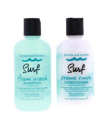 Bumble and Bumble Surf Foam Wash Shampoo & Surf Creme Rinse Conditioner Duo - 8.5 Oz - Buy Online on SooperMarket.com