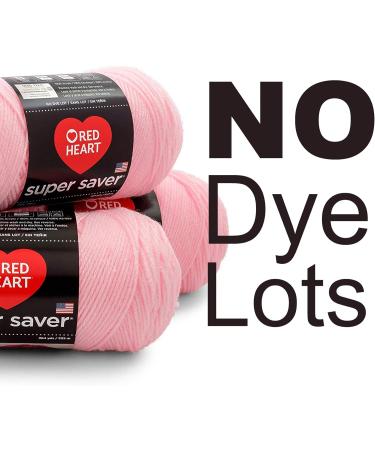 Red Heart Super Saver Buff Knitting Yarn 2-Skein Pack Bundle with Benzy Stitch Markers (20ct) - Buy Online on SooperMarket.com
