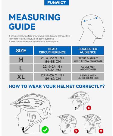 FUNWICT Adult Bike Helmet with Visor, Goggles & Rechargeable Rear Light Black Pink, L 57-61 cm - Buy Online on SooperMarket.com