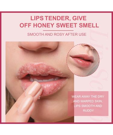 MIELIKKI Strawberry Lip Scrub | Exfoliator for Chapped & Dry Lips | Sugar Lip Polish & Moisturizer | Best Lip Care Products - Buy Online on SooperMarket.com