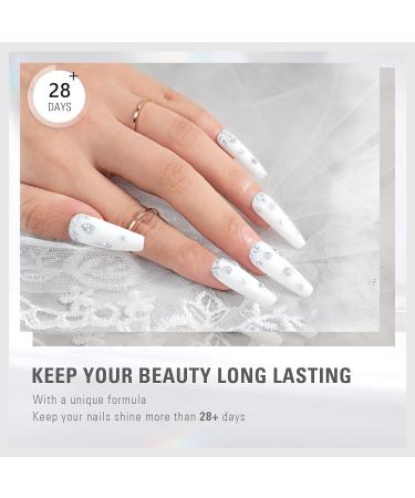 Aokitec White Acrylic Powder for Professional Nail Extensions - 1oz - Buy Online on SooperMarket.com