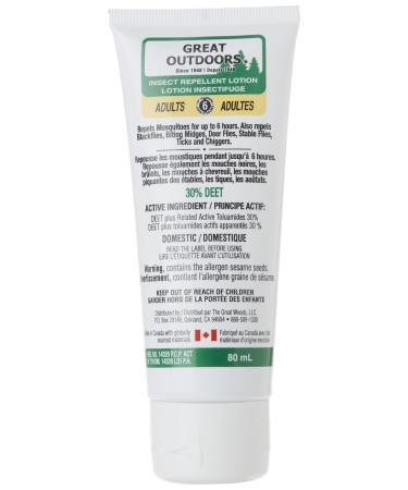 Insect Repellent Lotion - 80 Ml 30% Deet 80 Milliliter INSECT_REPELLENT