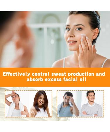 Facial Antiperspirant Sweat-Absorbing Facial Lotion Durable Safe and Lightweight for Men and Women - Buy Online on SooperMarket.com