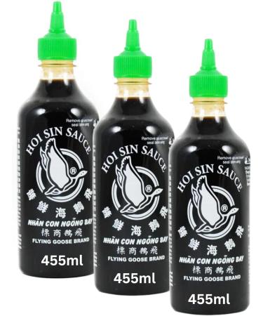 Hoi Sin Sauce Bundle Containing 3 Bottles of Flying Goose Hoi Sin 455ml Bottles - Buy Online on SooperMarket.com