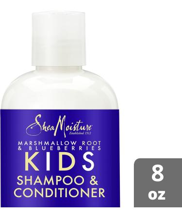 Shea Moisture Marshmallow Root & Blueberries Kids 2-in-1 Shampoo & Conditioner | Buy Online | International Shipping - Buy Online on SooperMarket.com