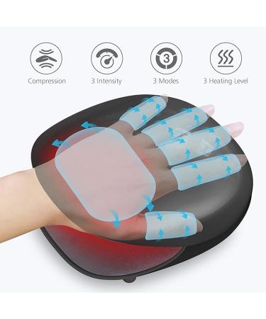 COMFIER Wireless Hand Massager with Heat - Rechargeable Hand Massager Machine for Carpal Tunnel - Ideal Gifts for Women - Buy Online on SooperMarket.com