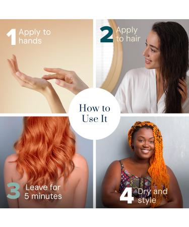 Odeon Temporary Hair Color Wax - Natural & Washable Hair Dye for Kids & Adults Orange (4.23oz) | Easy Application Beeswax & Tea Tree Extract - Buy Online on SooperMarket.com