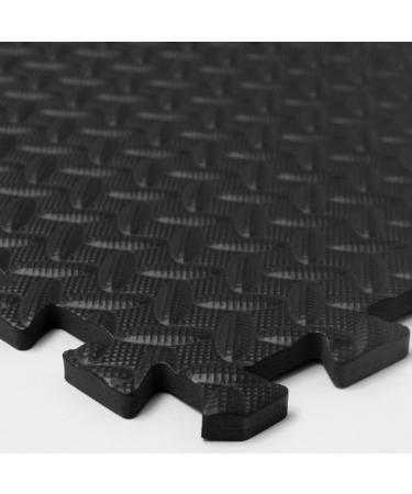 Buy EYEPOWER 4-Pack 1cm Floor Protection Mats - 63x63 Fitness Mat 1.6qm - Durable Edge-Protective Mats for Home Gym - Buy Online on SooperMarket.com
