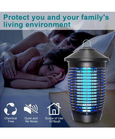 Tmactime Electric Insect Destroyer - 20W Mosquito Trap Lamp with UV Light 4500V Non-Toxic Effective for 100m  - Buy Online on SooperMarket.com