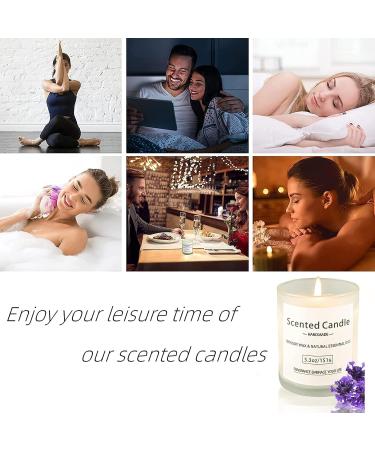 VETOUR Glass Aromatherapy Candles 2PCS Gardenia & Jasmine Scented Soy Candle Set - 10.6 OZ - 80 Hours - Natural Essential Oils - Perfect Gift for Women - Mother's Day/Christmas - Buy Online on SooperMarket.com