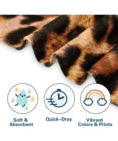 Oversized Cheetah Print Beach Towel - Lightweight Microfiber, Quick Dry 30X60 Towel for Women - Multipurpose Sand Free Towel for Pool, Bath, Yoga, and Swim - Leopard Cheetah Gifts - Buy Online on SooperMarket.com