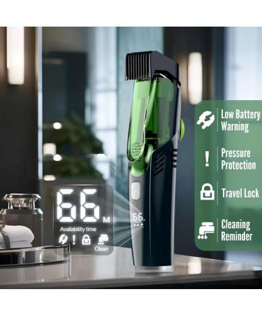 Electric Beard Trimmer Rechargeable Beard Trimmer 1400mAh Battery Stable Motor for Hair Grooming Portable for Men for Daily Use - Buy Online on SooperMarket.com