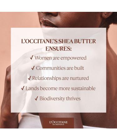 L'OCCITANE Shea Butter Hand Cream 150ml - Nourishing Vegan Formula for Dry Hands | Luxury Hand Care 20% Fair Trade - Hand Balm 150 ml - Buy Online on SooperMarket.com