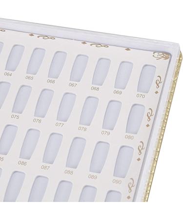 OUHUAN 2X 120 Tips Nail Color Art Display Book Nail Polish Color Chart Color Chart Cute Nail Art Chart for - Buy Online on SooperMarket.com