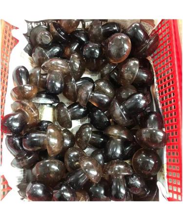 Natural Fluorite Quartz Gem Crystal Mushroom Polished Raw Stones Home Decoration Reki Gifts HOMEZHOU - Buy Online on SooperMarket.com