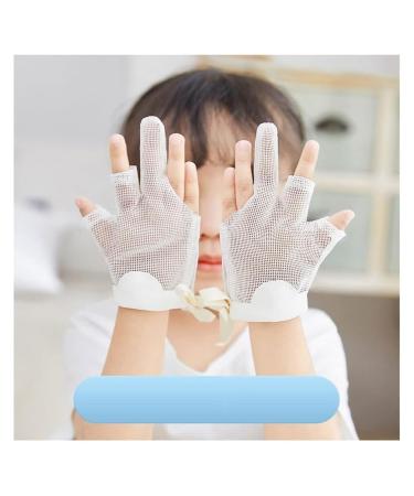 SXPGBP Thumb lull stop for children scratch-resistant breathable and handy for children aged 12 months to 5 years (color: g size: x-mall) X-Small G