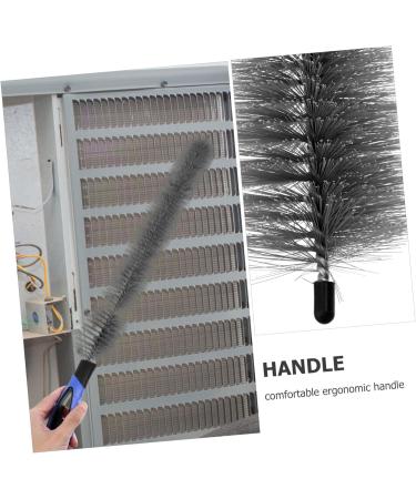 OSALADI Flexible Dryer Cleaner Vent Brush - Universal Lint Remover for Air Conditioner Refrigerator & Clothes - Efficient Dust Cleaning Tool in Black & Blue - Buy Online on SooperMarket.com