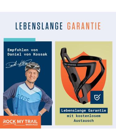 Alphatrail Bicycle Bottle Holder - Lightweight 36g Anti-Break Guarantee Compatible with Cube SKS Elite Topeak & More - Fastening Screws Included - Buy Online on SooperMarket.com