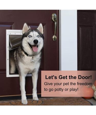 Medium Replacement Dog Door Flap for PetSafe PAC11-11038 - 12 7/8'' x 8 1/8'' - Durable Cat Flap - Buy Online on SooperMarket.com