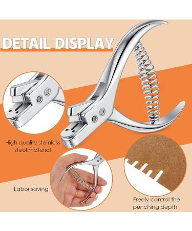 Stainless Steel Pattern Notcher Set - Tailor's Punch Tool for Pattern Making and Sewing - Ideal for Cloth Fabric DIY Crafts - Buy Online on SooperMarket.com
