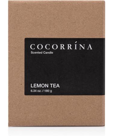 Cocorr na Lemon Tea Fragrance Candle - 180g Natural Soy Candle 22 Hours Burn Time Perfect Christmas Gift - Buy Online on SooperMarket.com