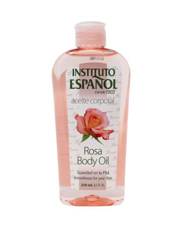Instituto Espa ol Rosa Body Oil 2-Pack - 8.5 FL Oz Bottles for Smooth Skin - Buy Online on SooperMarket.com
