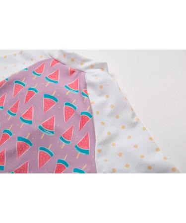 Bonverano Baby Girls UPF 50+ Sunsuit with Sun Cap, Watermelon, 2 Years - Buy Online on SooperMarket.com