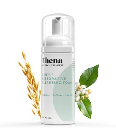 Intense Restorative Face Cream Moisturizer For Dry Skin. Skin Barrier Repair Cream Travel Size Organic & Natural Skincare Facial Care Fragrance Free - Thena RESTORE Essential Routine Collection