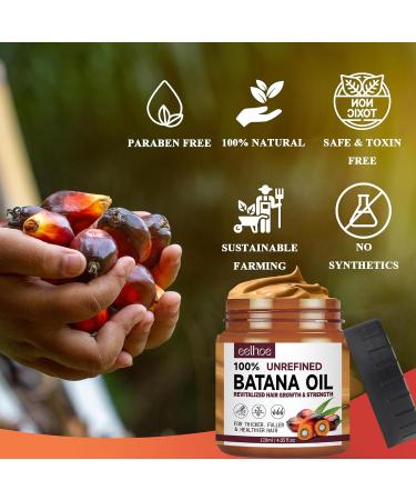 wimony Batana Oil Organic Batana Oil For Hair Growth 100% Pure Raw Natural Batana Oil for Healthy Hair Batana Oil Hair Treatment Promotes Hair Growth Smoother and Shinier Thicker Improve Hair Loss(1PC - Buy Online on SooperMarket.com