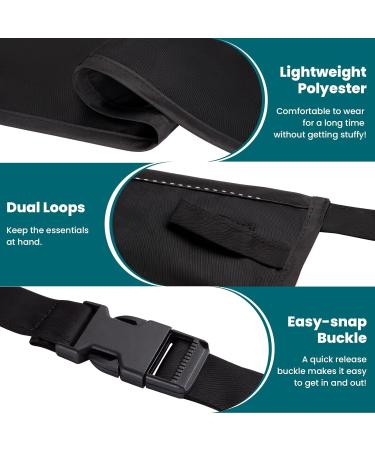 Noverlife Hair Stylist Waist Apron - 5 Pockets Adjustable Belt Bleach-Proof & Hair Resistant for Men & Women - Perfect Salon Tool for Hairdressers - Buy Online on SooperMarket.com