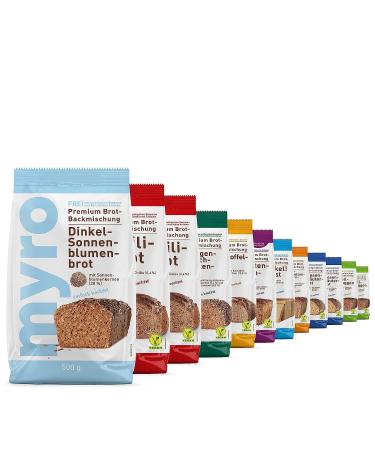 Bread Baking Mix Set - Bundle Great Variety - 12 Baking Mixes